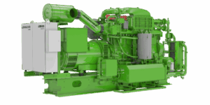 Grupo electrógeno con motor de gas Jenbacher J208 F