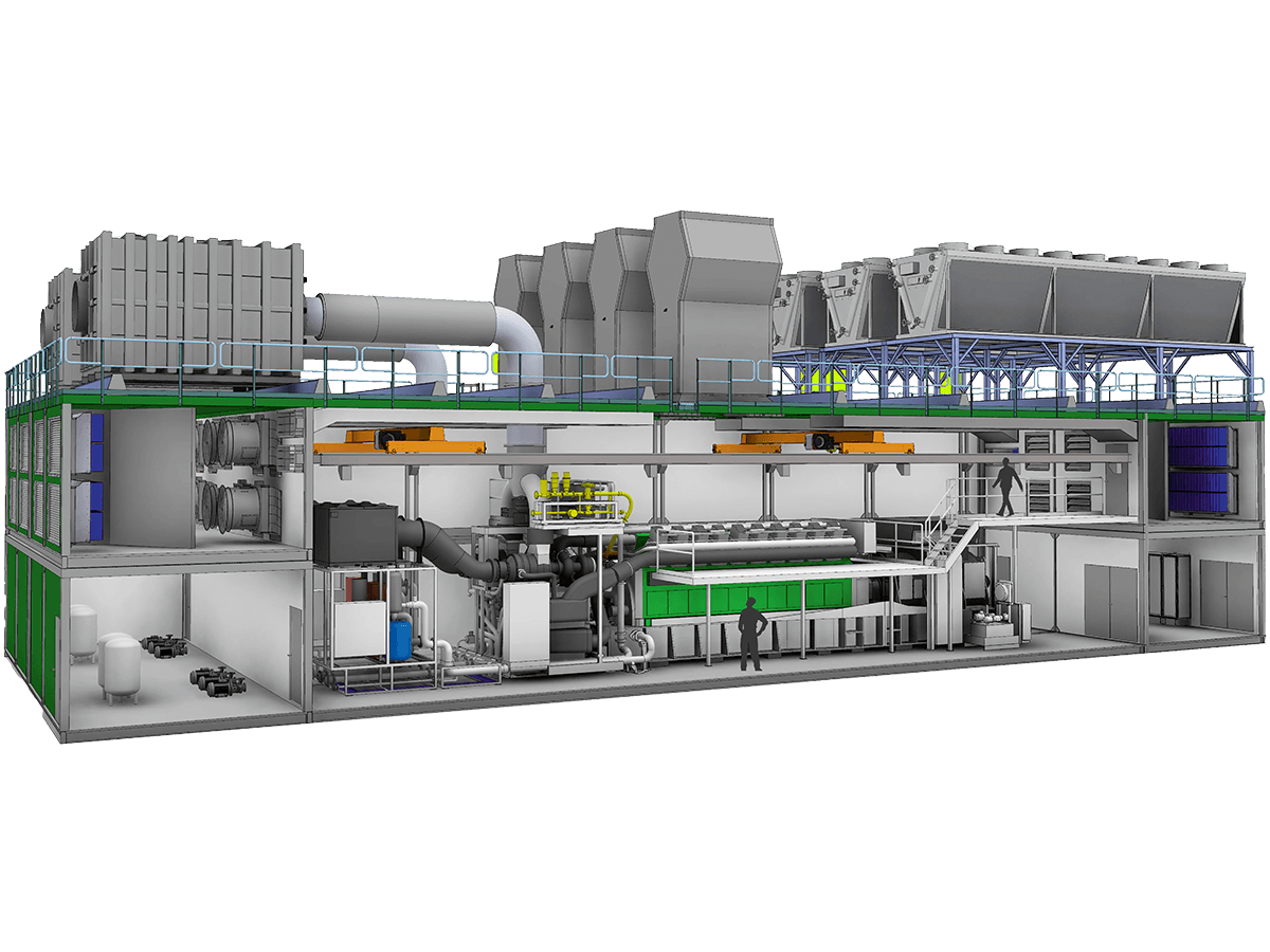 Jenbacher J920 FleXtra Containerized Gas Engine Solution