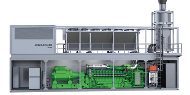 Jenbacher J620 Type 6 Fast Start Containerized Power Module