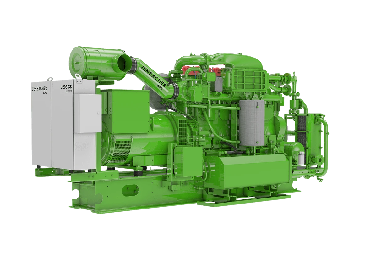 Jenbacher J208 F Gas Engine Generator Set
