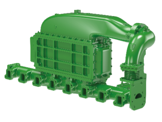 Jenbacher Type 2F Intercooler