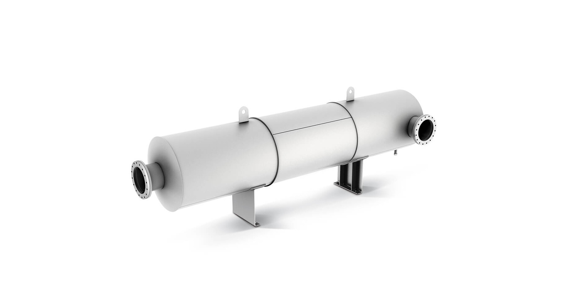 Exhaust gas silencer
