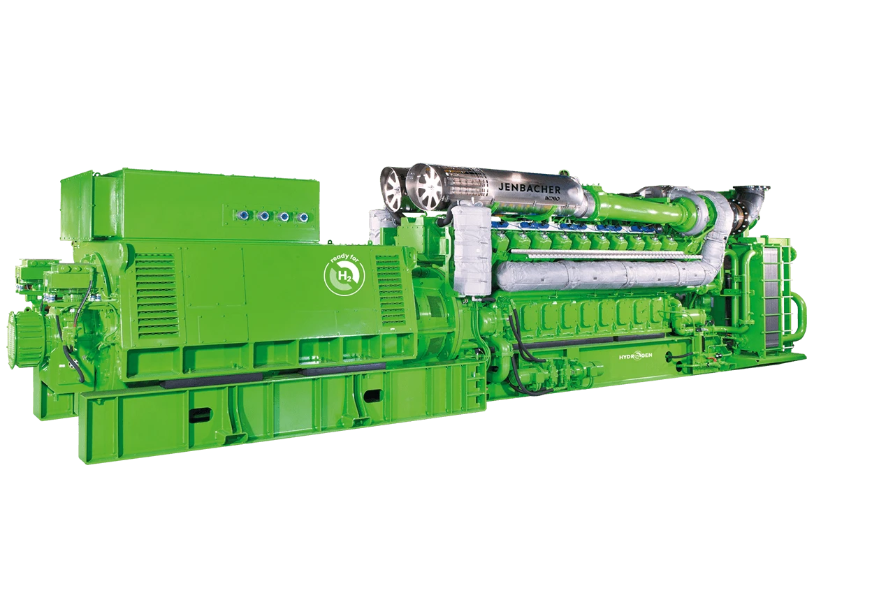 Motor de gas Jenbacher J616 tipo 6