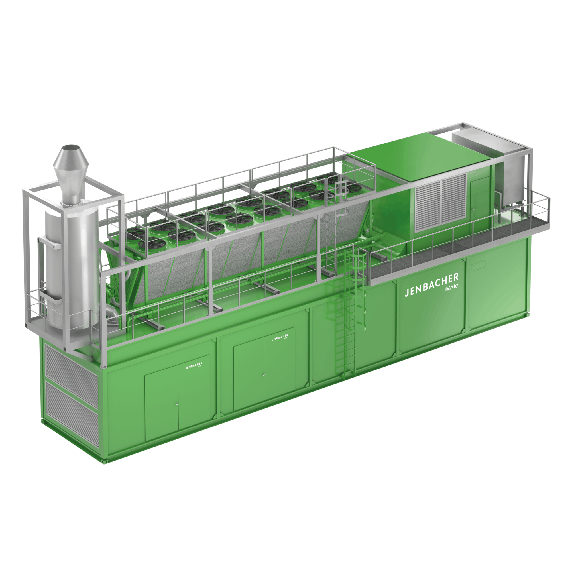 Containerized Jenbacher J620 Gas Engine Solution