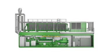 Jenbacher J620 Type 6 Fast Start Containerized Power Module